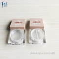 Square Loose Powder Container Square Loose Powder Case with Rotating Sifter Supplier